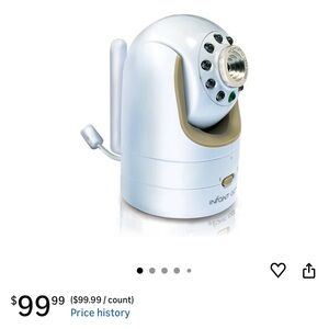 Infant Optics White Baby Monitor Camera